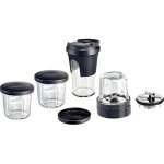 Accessoire de cuisine - bosch - tastymoments muz45xtm1 - 5 en 1 - noir - plastique et verre