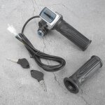 Accélérateur à demi - torsion 36v avec verrouillage à clé de lindicateur dalimentation led pour scooters ... Accélérateur à demi - torsion 36v avec verrouillage à clé de lindicateur dalimentation led pour scooters ...