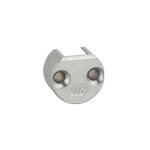 Ferco by thirard - gche encastrable de tringle dextrmit pour fentre 25x15mm fenster 0 - 0309 - 00 ...