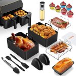 Accessoires air fryer ? vernatti ? mod�le af400eu / af300eu / af500eu ? complet + adapt� ? 18pcs