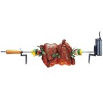 Accessoire barbecue - char - broil - rtisserie universelle avec moteur - gaz