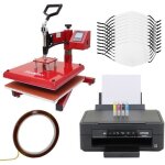 Accessoires blanc pour sublimation support adultes imprimante presse � chaud swing 5 couches filtre blanc ...