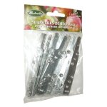 Accessoires de cave - duhalle - colliers pour bouchons m�caniques - 50 pi�ces - m�tal souple - r�utilisables ...