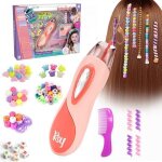 Accessoires cheveux fille - perle cheveux - perle cheveux enfant - amusant machine a tresser - tous types ...