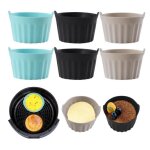 Accessoire de cuisine - 6pcs moule silicone air fryer - plat pour friteuse sans huile - multifonctionnel ... Accessoire de cuisine - 6pcs moule silicone air fryer - plat pour friteuse sans huile - multifonctionnel ...