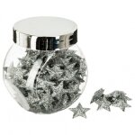 Accessoire de dcoration etoile paillette spcial ftes atmosphera - etoiles argent