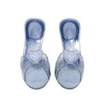 Chaussures de dguisement - non spcifi - princesses - bleu - plastique - effet paillet