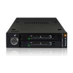 Accessoire disque dur - icy dock - tougharmor - 2x2. 5 sata - sas - baie 35 - raid