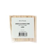 Spatule en bois 114x10x2mm x100