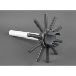 Diffuseur inf�rieur + cr�pines + tube pour filtre � sable s0164t - hayward