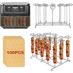 Accessoire pour friteuse � air - kal - grille inox air fryer pour ninja 76?104l & cosori dual zone
