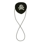 Accessoire - cache oeil pirate feutrine adulte