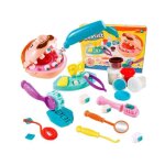 Accessoires en pte  modeler - jouets de dentiste - set ducatif - 7 outils inclus -  partir de 3 ans ...