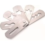 Accessoire  ptisserie - gefu - taille 5 ou 7 - 6 motifs - acier inoxydable - garantie 5 ans