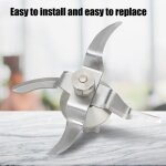 Accessoires de pièce de rechange de lame de mélangeur en acier inoxydable adaptés pour vorwerk thermomix ... Accessoires de pièce de rechange de lame de mélangeur en acier inoxydable adaptés pour vorwerk thermomix ...