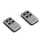 Lot de 2 tlcommandes reconditionnes pour portail et porte de garage - extel 761100r