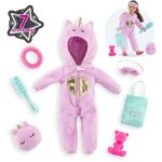 Accessoires poupe - corolle - dressing combinaison licorne - 7 accessoires - 28 cm - fille