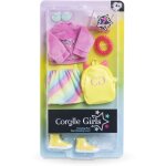 Accessoires poupe - corolle - dressing fluo - pour poupe mannequin 28 cm - 7 accessoires - ds 4 ans ...