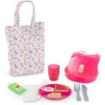 Accessoires poupon - corolle - grand coffret repas - pour poupon 36 et 42 cm - 11 accessoires - d�s 2 ...