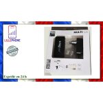 Accessoire multi hub usb - neuf - compatible ps4 xbox one pc - 4 p�riph�riques - couleur noir