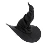 Accessoire - party play - chapeau sorcire velours noir adulte