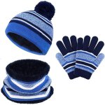 Accessoires tricot�s - non sp�cifi� - lot de 3 - bonnet �charpe et gants - polaire - enfant 3 - 6 ans ...