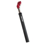 Accessoire vlo - zoom - tige de selle amortisseur alu - diamtre 27. 2 / 31. 6mm - longueur 350mm - ...