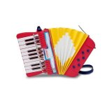 Accordon bontempi - ac 1780 / n - instrument de musique - 17 touches + 6 basses