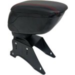 Accoudoir noir central rembourr� pour dacia logan sandero duster - universel - avec rangement et support ...