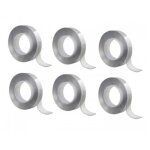 Accroch easy by alien lot de 6 x 3m rubans double - face ultra r�sistants fonctionnent sur les surfaces ...