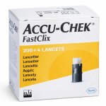 Accu chek fastclix lancettes (200)