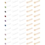 Acefun piercing nez studs 14g - 16g - 18g - 20g - 22g clair retenue avec coloré cz acrylique bioflex ... Acefun piercing nez studs 14g - 16g - 18g - 20g - 22g clair retenue avec coloré cz acrylique bioflex ...