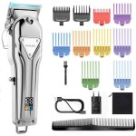 Acelife tondeuse cheveux professionnelle tondeuse barbe homme electrique rasoir couper cheveux pour enfants ...