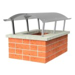 Acier inoxydable chapeau de chemine couvercle de pluie hotte de chemine couvercle de chemine 700 x ...