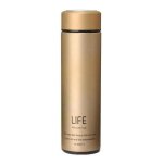 Acier inoxydable vacuum bouteille mug coupe cafe thermos voyage isole container or