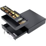 Acropaq tiroir caisse par pression - ouverture par bouton - poussoir 33 x 33 cm avec 8 compartiments ...