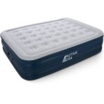 Active era matelas gonflable premium 2 personnes avec pompe lectrique et oreiller intgrs - 152x203 ...