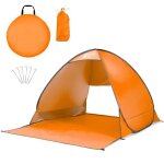 Active era tente de plage pop up d�ployable protection solaire uv upf 50 + 2 - 3 personnes avec sac de ...