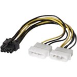 Adapt alim. carte pci express 8