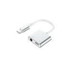 Adaptateur 2 en 1 - force power - usb - c vers jack 3. 5mm - blanc - charge rapide - audio sans perte ... Adaptateur 2 en 1 - force power - usb - c vers jack 3. 5mm - blanc - charge rapide - audio sans perte ...
