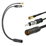 Adaptateur antenne - smb - convertisseur radio dab - 30 cm - compatible fm / am - universel