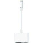 Adaptateur av num�rique apple pour ipad et ipod apple - [1x dock apple m�le lightning - 1x hdmi femelle] ...