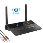 Adaptateur bluetooth 5. 0 emetteur r�cepteur sans fil double connexion audio aptx aac longue autonomie ...