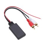Adaptateur bluetooth aux in autoradio 2 rca bluetooth 5. 0 adaptateur sans fil aux cble audio remplacement ...