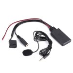 Adaptateur de c�ble bluetooth aux - in de voiture avec microphone appel mains libres adapt� pour ford ...