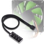 Adaptateur de cble du connecteur multi - sparateur dalimentation du ventilateur du botier de lordinateur ...