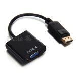 Adaptateur cble dp displayport - strae tech - vga femelle - noir - 1920x1080p - pc hp