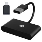 Adaptateur carplay filaire vers sans fil pour android auto 2. 4g&5g wifi pour samsung google oneplus ...