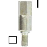 Adaptateur carr de : 51mm - se monte avec notre renvoi dangle universel 1602042 lagueuse 1603093 et ...