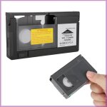 Adaptateur de cassette vhs c pour camscopes vhs c svhs convertisseur de cassette vhs non compatible ...